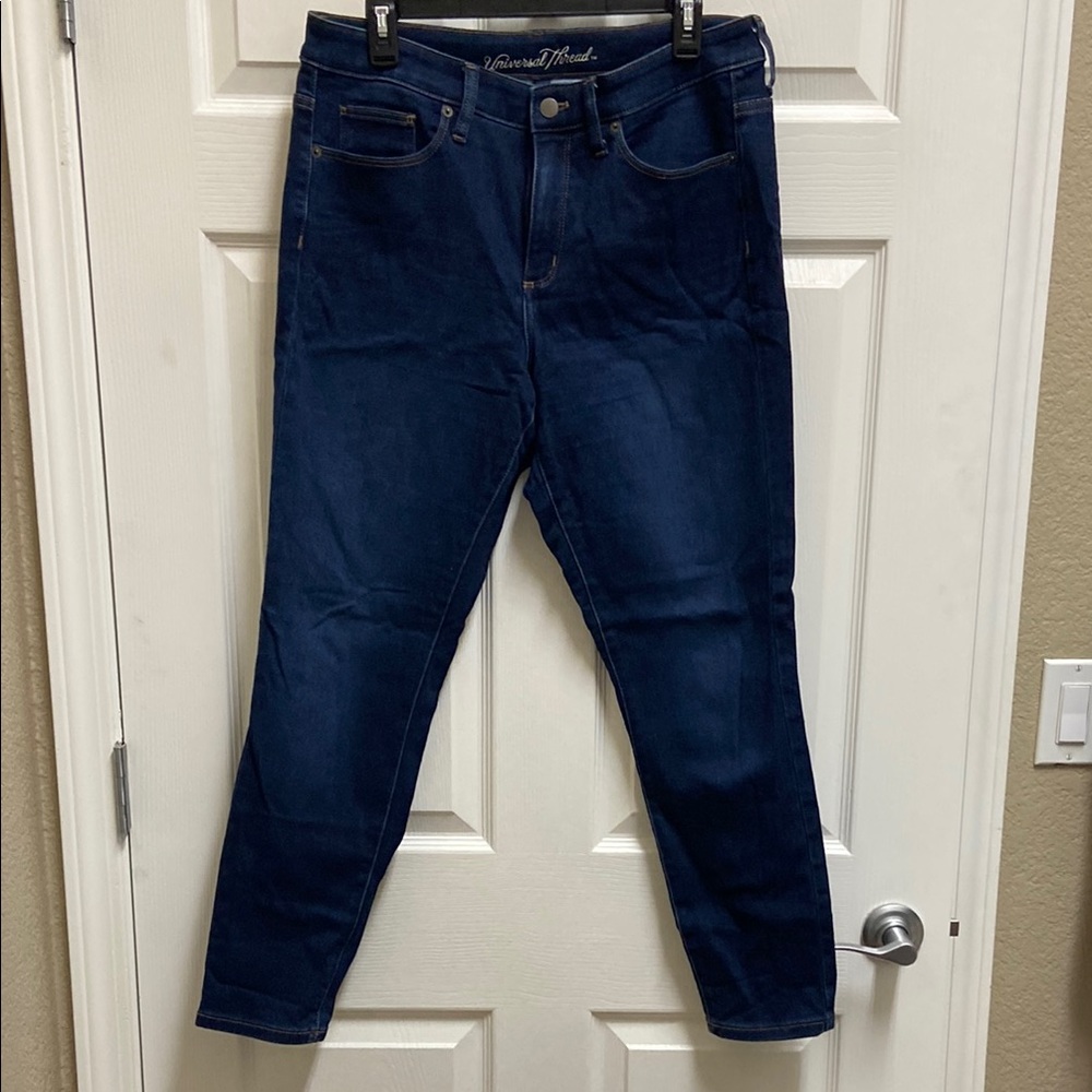 Universal Thread Dark Blue Skinny Jeans